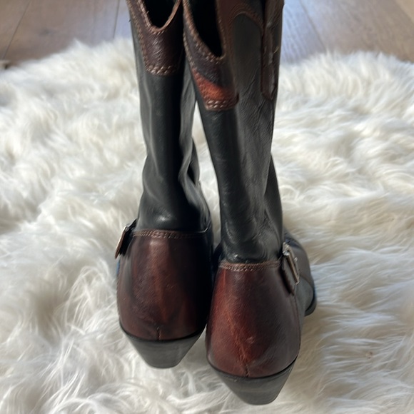 Dingo two-toned cowboy boots Made in Brazil size 8 - Picture 7 of 10